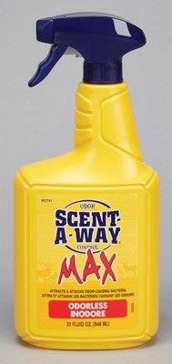 HS SCENT ELIMINATION SPRAY - SCENT-A-WAY MAX 32FL OZ. 1 HS SCENT ELIMINATION SPRAY - SCENT-A-WAY MAX 32FL OZ.