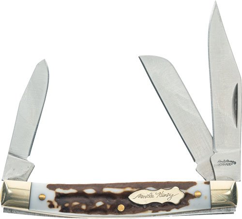UNCLE HENRY KNIFE NEXT GEN - STAGLON JR FOLDING 3-BLADE 2 UNCLE HENRY KNIFE NEXT GEN - STAGLON JR FOLDING 3-BLADE - Image 2