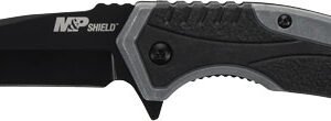 S&W KNIFE M&P SHIELD 2.8" - TANTO SPRING ASSIST BLACK