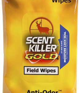 WRC FIELD WIPES SCENT KILLER - GOLD 24-PACK