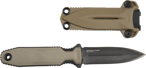 SOG KNIFE PENTAGON FX COVERT - 3.41" DBL EDGE BLADE FDE 1 SOG KNIFE PENTAGON FX COVERT - 3.41" DBL EDGE BLADE FDE
