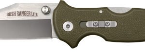 COLD STEEL BUSH RANGER LITE - 3.5" PLAIN EDGE CLIP FOLDER
