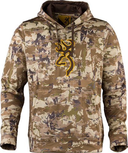 BROWNING TECH HOODIE LS - AURIC CAMO XX-LARGE 2 BROWNING TECH HOODIE LS - AURIC CAMO XX-LARGE - Image 2