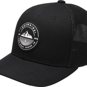 BROWNING CAP SOUTH SLOPE MESH - BACK BG CIRCLE LOGO CHARCOAL