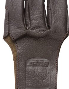 BEAR ARCHERY LEATHER SHOOTING - GLOVE 3-FINGER AMBIDEXTROUS LG