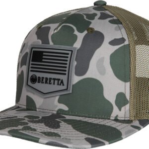 BERETTA CAP PM TRUCKER R 112 - RUBBER PATCH GREEN DUCK CAMO