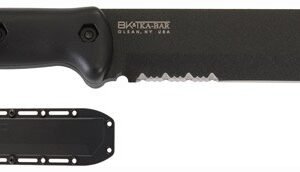 KA-BAR BECKER TAC TOOL - 7" SERRATED W/PLASTIC SHEATH