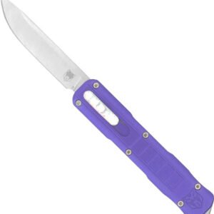 COBRATEC SMALL RAPTOR OTF - PURPLE 2.5" DROP POINT