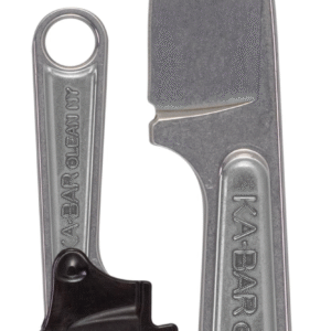 Ka-Bar Forged Wrench Knifeblack Hard Plastic Sheath, Str Edge