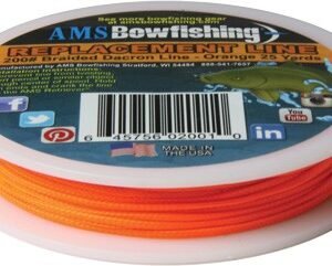 AMS BOWFISHING REPLACEMENT - LINE ORANGE #200 25 YARDS