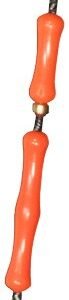AMS BOWFISHING FINGER TABS - STRING THINGS ORANGE