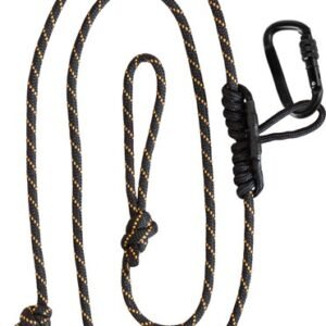 MUDDY SAFETY HARNESS LINEMAN'S - ROPE W/CARABINER & PRUSIK KNOT