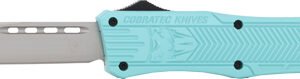 COBRATEC MEDIUM CTK1 OTF - MINT BLUE 3" DROP POINT