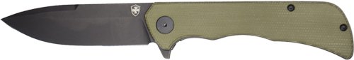 TEMPLAR KNIFE PALADIN FOLDER - 3.27" GREEN MICARTA BLK DP D2 1 TEMPLAR KNIFE PALADIN FOLDER - 3.27" GREEN MICARTA BLK DP D2