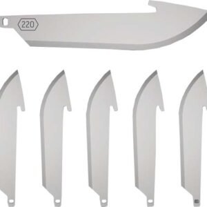 OUTDOOR EDGE 2.2" DROP POINT - BLADE PACK 6 SS BLADES