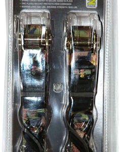 HME RATCHET STRAP 1"X8' - CAMO STRAP 2PK