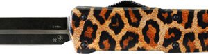 TEMPLAR KNIFE SMALL OTF ALUM - LEOPARD 2.75" BLACK DAGGER