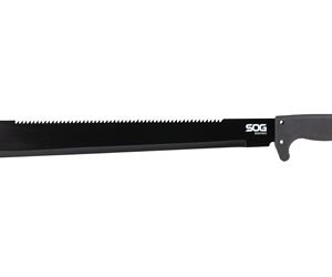 SOG SOGFARI MACHETE BLACK 18" W/STH