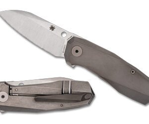 SPYDERCO TECHNO 3 TITANIUM GRY