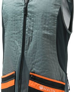 BERETTA MEN'S S.PIGEON VEST - MEDIUM GREY/ORANGE