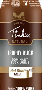 TINKS DEER LURE TROPHY BUCK - HOT SHOT MIST 3OZ. AEROSOL