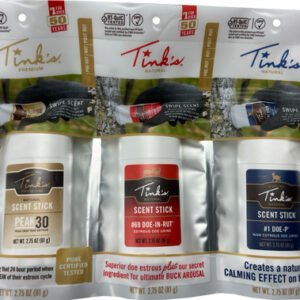 TINKS DEER LURE SCENT STICKS - 3PC. VALUE PACK ALL SEASON