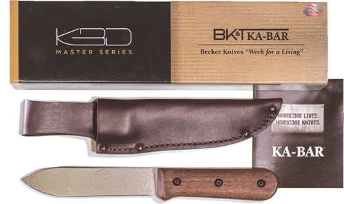 KA-BAR BECKER KEPHART KNIFE - 5.12" BLD WLNT HNDLE LTHR SHTH 2 KA-BAR BECKER KEPHART KNIFE - 5.12" BLD WLNT HNDLE LTHR SHTH - Image 2