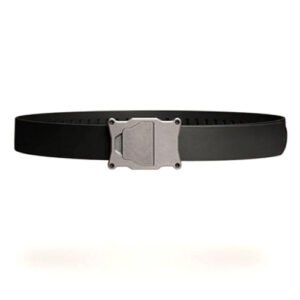 APOGEE BELT - GRAY BUCKLE, BLACK BELT, FULLY ADJUSTABLE, 50"
