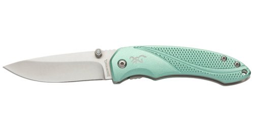 ALLURE - MINT GREEN, DROP POINT, PLAIN EDGE, 2 7/8" BLADE 1 ALLURE - MINT GREEN, DROP POINT, PLAIN EDGE, 2 7/8" BLADE
