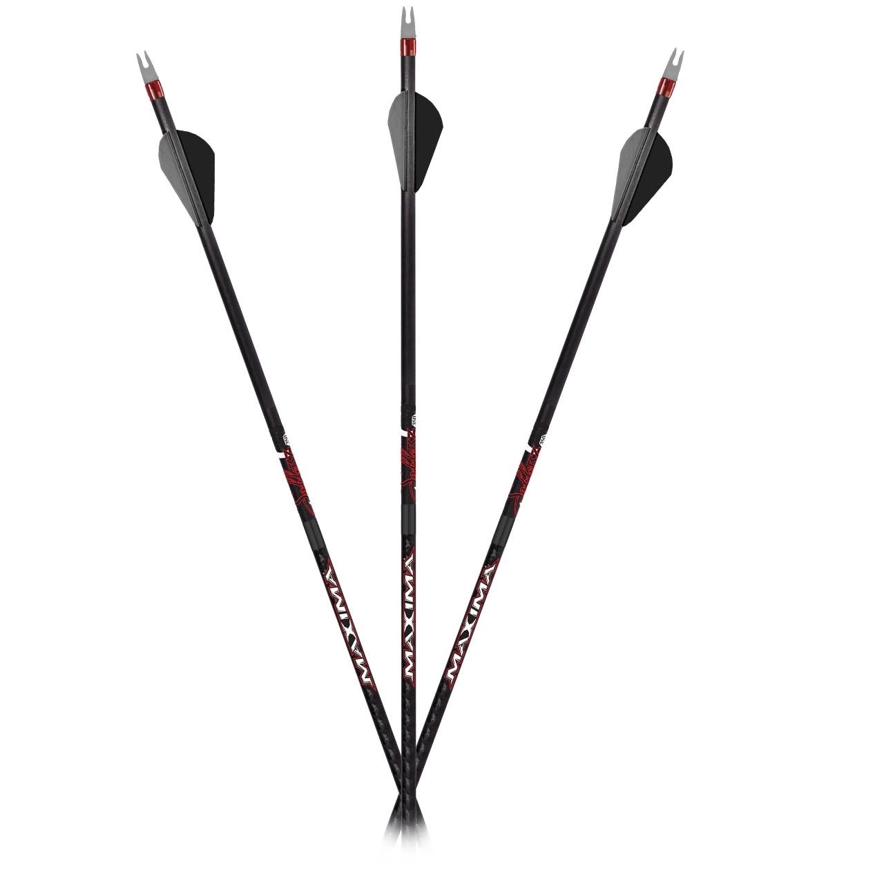 Carbon Express Maxima Sable RZ 400 Hunting Arrows - 12/pk 1 Carbon Express Maxima Sable RZ 400 Hunting Arrows - 12/pk