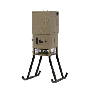 Boss Buck Fill Sled Feeder with Diverter Plate and Solar Panel 300lb Motor Freight Only