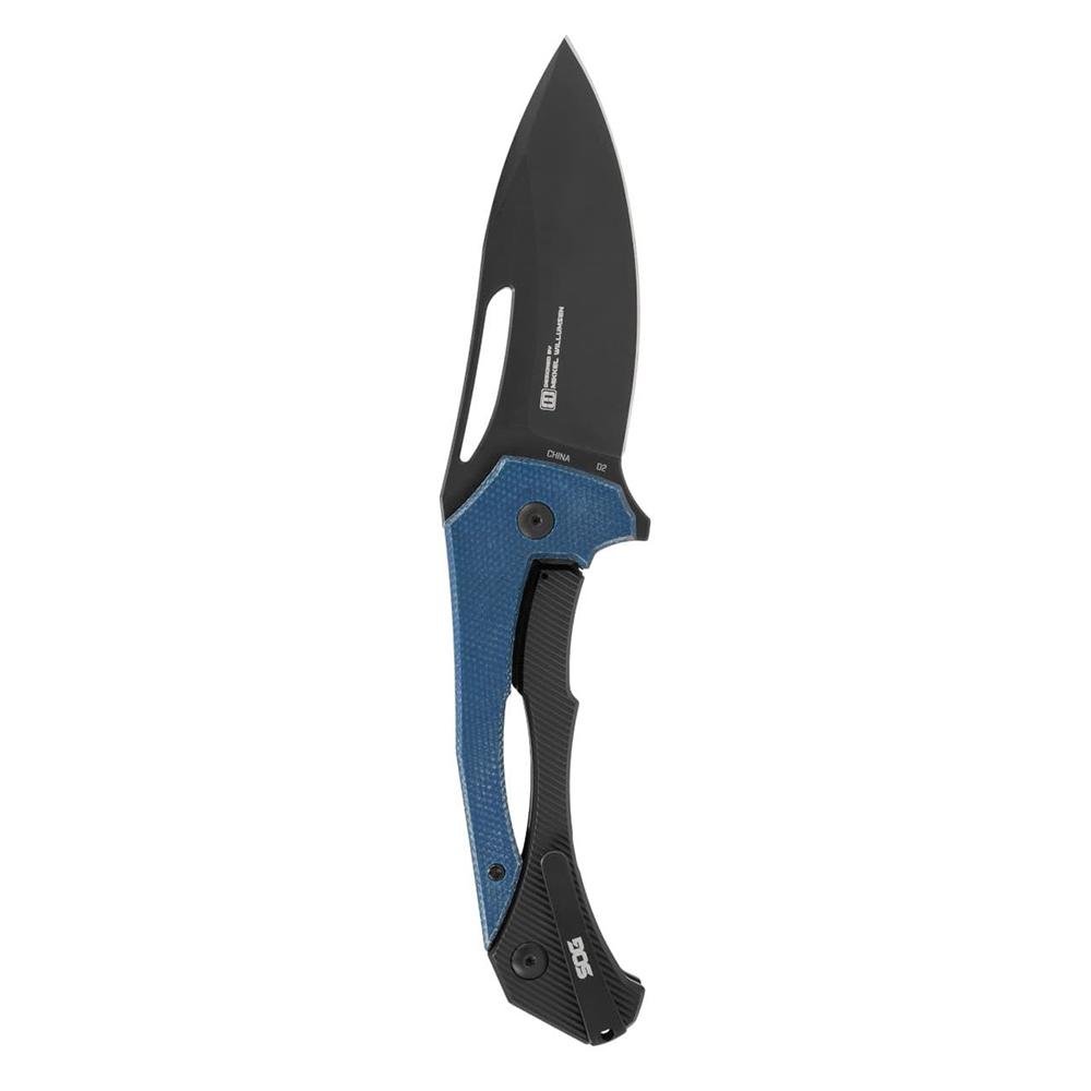 SOG Knives Bulwark FLK Folding Knife 3" Drop Point Blade Blue Presentation Box 1 SOG Knives Bulwark FLK Folding Knife 3" Drop Point Blade Blue Presentation Box
