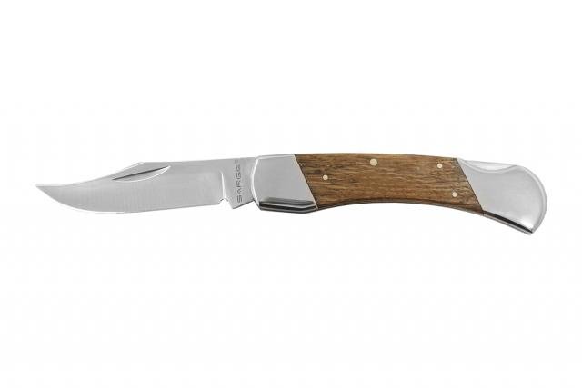 Sarge Knives Zebra - Zebrawood Lock Back 1 Sarge Knives Zebra - Zebrawood Lock Back