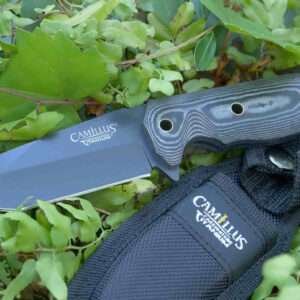 Camillus 7.75″ Micarta Handle Fixed Blade Knife