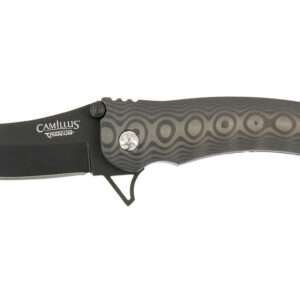 Camillus Jolt Folding Knife – 8.5" D2 Tanto Blade w/ Carbon Fiber
