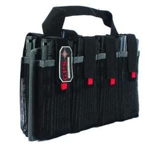 G-Outdoors AR Magazine Tote holds 8 Capacity-Black