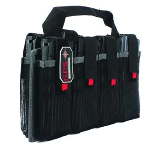 G-Outdoors AR Magazine Tote holds 8 Capacity-Black