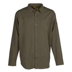 Browning Lightweight Button Down Long Sleeve Shirt Green M