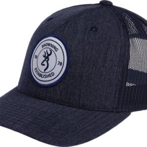 BROWNING CAP SCOUT LOGO NAVY - BLUE W/CIRCLE PATCH LOGO ADJ
