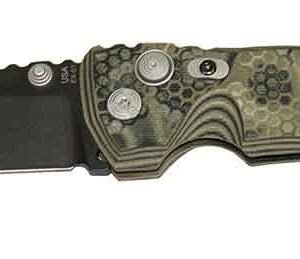 Hogue EX-01 3.5" G-Mascus Green Cerakote G10 Frame Tread Folder Drop Point Blade
