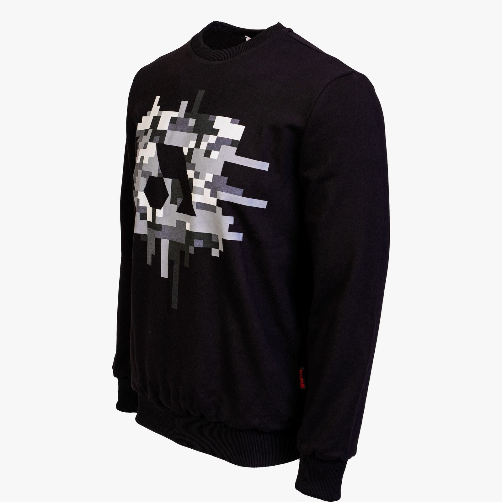 Arsenal Large Black Cotton-Poly Standard Fit Centre Graphic Pullover Sweater - Image 2
