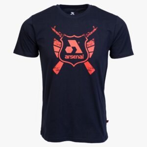 Arsenal Large Blue Cotton Relaxed Fit Classic T-Shirt