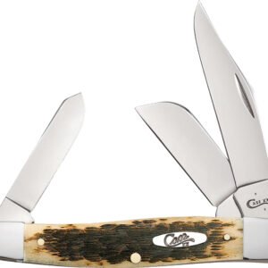 CAE LARGE STOCKMN AMBR BONE CS