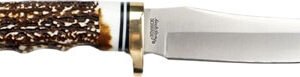 UNCLE HENRY KNIFE NEXT GEN - STAGLON 5" BLADE W/LTHR SHEATH