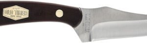 OLD TIMER KNIFE SHARPFINGER LG - 4" FIXED SS DELRIN W/SHEATH