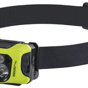 Streamlight 61436 Enduro Pro W/Dual Lock 15/25/50/90/145/200 Lumens White LED Bulb Black/Yellow 95 Meters Distance