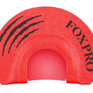 Foxpro TOPGUN Top Gun Howler Diaphragm Call Triple Reed Sounds Attracts Coyotes Red