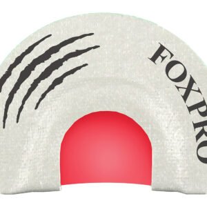 Foxpro SMOKINGGUN Smoking Gun Howler Diaphragm Call Double Reed Attracts Coyotes White
