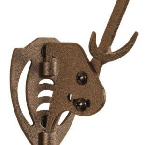 Skullhooker SKHMHASSYBRN Mini Hooker  Small/Mid-Size Game Robust Brown Steel