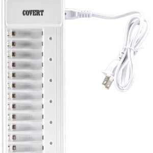 Covert Scouting Cameras 2038 Rapid Charger 12 Bay AA